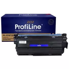 Тонер-картридж ProfiLine PL-CF471X (№657X) PL_CF471X_C для HP Color LaserJet Enterprise M681dh/M681f/M681z/M682z cyan 23000 копий
