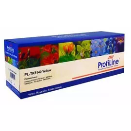 Тонер-картридж ProfiLine PL-TK-5140Y для Kyocera ECOSYS M6030/M6530/P6130/M6030cdn/M6530cdn/P6130cdn с бункером отработанного тонера yell