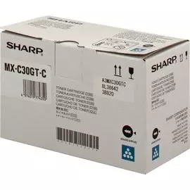 Тонер-картридж Sharp MXC30GTC 6К для MXC300WR / MXC301 / MXC301W
