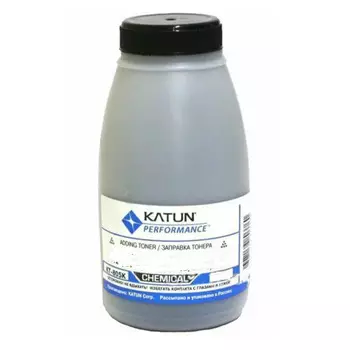 Тонер Katun KT-808K для картриджей CE310A Black, химический (фл. 30г) фас.Россия