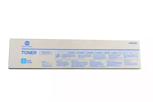 Тонер Konica Minolta TN-514C (o) A9E845H для bizhub C458/558/658 синий, емкость 50% от стандарта