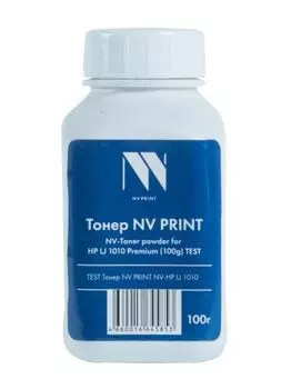 Тонер NVP NV-1010-PR-100G HP 1010 (100г) для 1010, 1012, 1015, M1319, 3010, 3020, 3030, 3050, M1005mfp, LJ 5L, 6L, 3100, 2150, 1100, 3200, 1000, 1005W