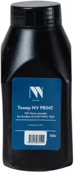 Тонер NVP NV-HL1110-TYPE1-TEST для Brother HL-1110, 1112, 1210WR, 1212WR, DCP-1510R, 1512R, 1610WR, 1612WR, MFC-1810, 1815R, 1910, 1912WR, black