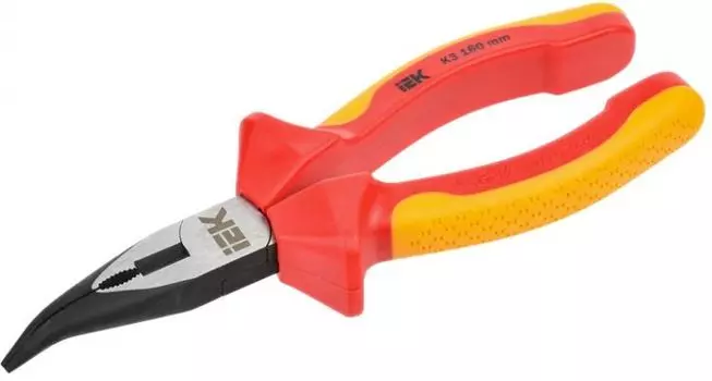 Тонкогубцы IEK ARMA2L 3 A2L3-BN20-K3-160 изогнутые диэлектрические 160мм K3