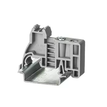 Торцевой фиксатор DKC UK-E на рейку 35мм, ширина 9,5 мм, "Nuputuk"