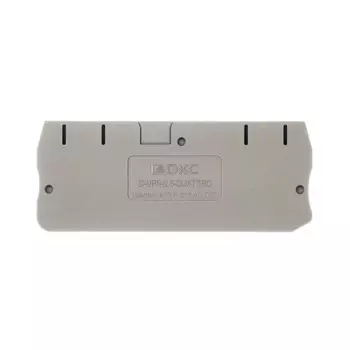 Торцевой изолятор DKC D-VPR-2.5-QUATTRO для клеммы VPR-2.5-QUATTRO, "Nuputuk"