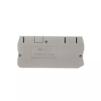 Торцевой изолятор DKC D-VPR-2.5-TWIN для клеммы VPR-2.5-TWIN, "Nuputuk"