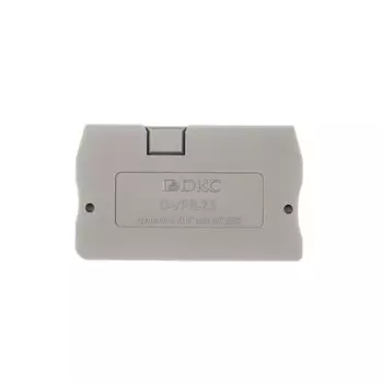 Торцевой изолятор DKC D-VPR-2.5 для клемм VPR-2.5, "Nuputuk"