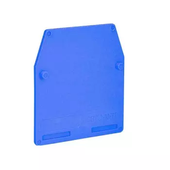 Торцевой изолятор DKC ZCBI351 CBC.35/PT(Ex)i, торцевой изолятор синий для СВС35 Ех, "Quadro"