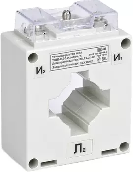 Трансформатор тока DEKraft 50108DEK ТШП-0,66 0,5S 400/5 5ВА, диаметр 40мм