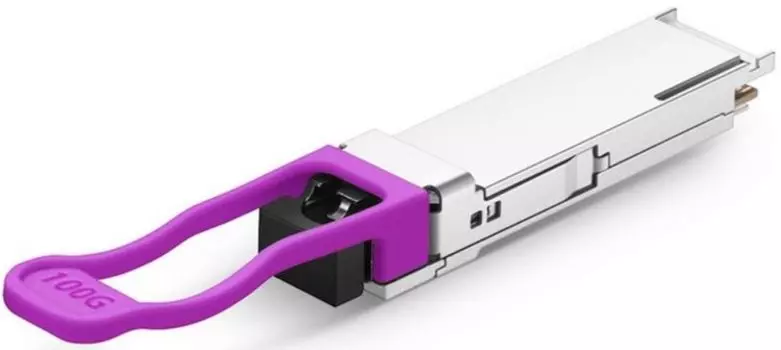 Трансивер Cisco QSFP-100G-ERL-S 100G QSFP28 Transceiver 100G ER-Lite, 25km SMF, duplex, LC, 1310nm, G.652, Purple LC, 100m OM4 MMF