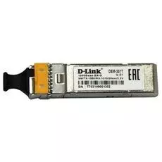 Трансивер D-link 331T/20KM/A1A WDM SFP с 1 портом 1000Base-BX-U (Tx:1550 нм, Rx:1310 нм) для одномодового оптического кабеля (до 20км)