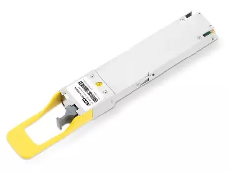 Трансивер MELLANOX TECHNOLOGIES MMS4X00-NS400 single port transceiver, 400Gbps,NDR, OSFP, MPO12 APC, 1310nm SMF, up to 100m, flat top