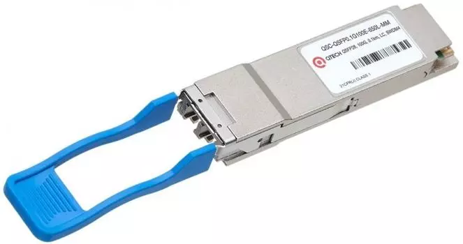 Трансивер QTECH QSC-QSFP0.1G100E-850L-MM 100G QSFP28, SWDM4, 850nm, 100m, LC