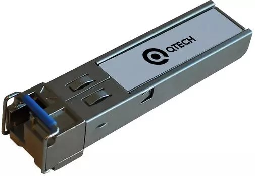 Трансивер QTECH QSC-SFP40GEW-3149-DDM 40км, 1,25Гбит/с, Tx=1310/Rx=1490нм, LC, DFB, SM, DDM