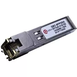 Трансивер QTECH QSC-SFPGES Copper SFP, скорость передачи 1000 Base-T, дальность 0,1 км, RJ-45, SerDes