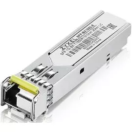 Трансивер ZYXEL SFP-BX1310-E-ZZBD01F WDM, single mode, SFP, LC, Tx1310/Rx1550, 20 км (10 штук)