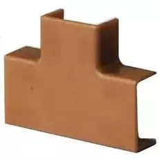 Тройник DKC 00541B IM 40x17, коричневый, "In-liner Classic"