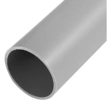 Труба Rexant 28-0200-1 гладкая жесткая ПВХ диам. 20 мм, 3-метровая серая
