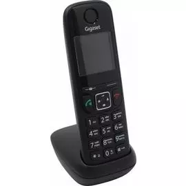 Трубка Gigaset AS690HX S30852-H2876-S301 черная для AS690