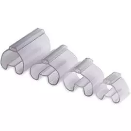 Трубочка прозрачная защелкивающаяся DKC 301/23 2-3,5мм. длина 23мм., "Quadro" (уп500шт)