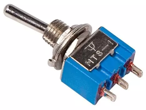 Тумблер Rexant 36-4010 250V 3А (3c) ON-ON однополюсный Micro (MTS-102)