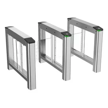 Турникет HIKVISION DS-K3B220LX-R/Dp65 с распашными створками (Правая часть) 4 пар датчиков прохода; скорость прохода 20-60 чел/мин