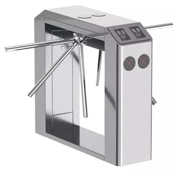 Турникет-трипод БЛОКПОСТ ТМБ 1200 "антипаника", комплект считывателей (HID, E-Marine), планки 600мм, пульт управления с кабелем, ИК-пульт, всепогодное