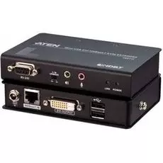 Удлинитель Aten CE611-AT-G мини USB DVI HDBaseT KVM, 1920 x 1200, 100м