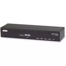 Удлинитель Aten CN8600-AT-G IP KVM шлюз/extender, KVM+RS232+AUDIO DVI+USB, управл. по IP, Rackmount/Desktop, 2x10/100/1000 Base-T, с KVM-шнурами USB 1