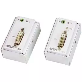 Удлинитель Aten VE607-AT-G DVI Over Cat 5 Extender with MK Wall Plate W/EU ADP