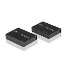 Удлинитель Aten VE812-AT-G HDMI, 100 м, 1xUTP Cat5e, HDMI+RJ45, F, без шнуров, 2xБП 220> 5.3V, (по витой паре/до 4kx2k 60Hz/HDTV480p/720p/1080i/1080p/