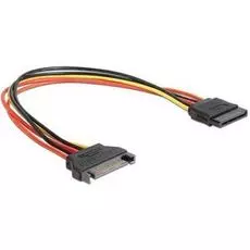 Удлинитель Cablexpert CC-SATAMF-02 кабеля питания SATA, 15pin(M)/15pin(F), 50см