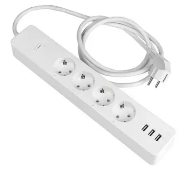 Удлинитель EKF RCE-1-WF умный Connect Wi-Fi c USB