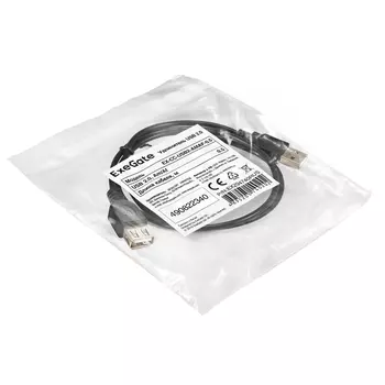 Удлинитель Exegate EX-CC-USB2-AMAF-0.5 EX294740RUS USB 2.0 (Am/Af, 0,5м)