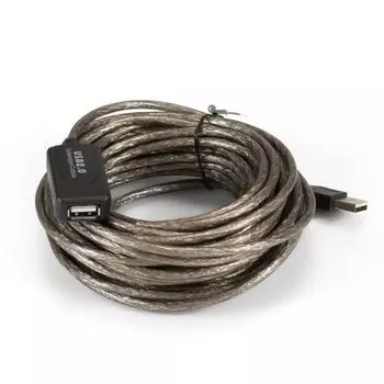 Удлинитель Exegate EX-UAE-AMAF-10.0 EX294767RUS активный USB2.0-repeater (Am/Af, 10м)