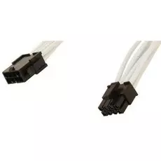 Удлинитель GELID CA-8P-02 8-pin EPS, 30см, индивидуальная оплетка, белый
