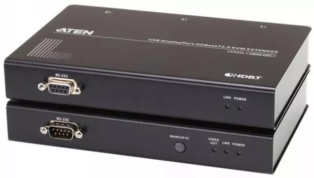 Консоль KVM CE920-ATA-G ATEN USB DisplayPort HDBaseT2.0 KVM Extender (4K@100м)