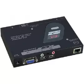 Удлинитель KVM Rextron EXCA-2022C консоль+удаленный модуль D-Sub/2хUSB/RJ-45, D-Sub(VGA+ USB/PS/2), Audio, 200м, черный