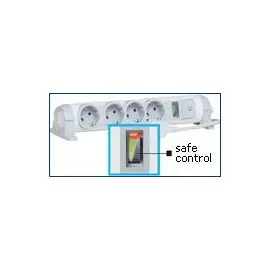 Удлинитель Legrand 694643 "Комфорт и безопасность" 4 x 2К+З - с кабелем длиной 3 м