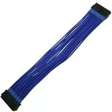 Удлинитель Nanoxia NX24V3EB 24-pin ATX, 30см, индивидуальная оплетка, синий