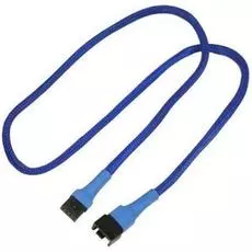 Удлинитель Nanoxia NXPWV60B 4-pin PWM, 60см, синий