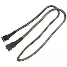 Удлинитель Nanoxia NXPWV60C 4-pin PWM, 60см, карбон