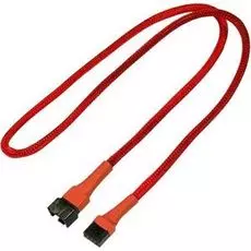 Удлинитель Nanoxia NXPWV60R 4-pin PWM, 60см, красный