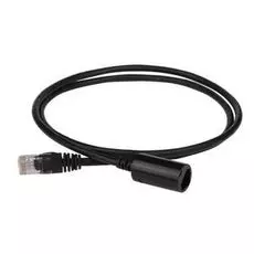 Удлинитель патч-корда Lanmaster LAN-PCEXT/U5E-10-BK UTP кат.5E, розетка RJ45 - вилка RJ-45, 10 м, черный