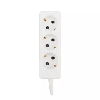 Удлинитель PROconnect 11-7208 3 гнезда, 10 м, 3х0.75 мм2, с/з, белый
