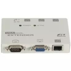 Удлинитель Rextron EV-114L VGA передающий блок, 1 вход, 4 выхода, D-Sub, до 1280х1024, UTP Кат.5e до 150м