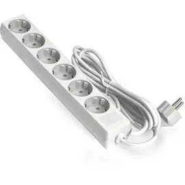 Удлинитель сетевой Exegate ECE-6-5W EX285836RUS 6 евророзетки с заземлением, 5м, белый