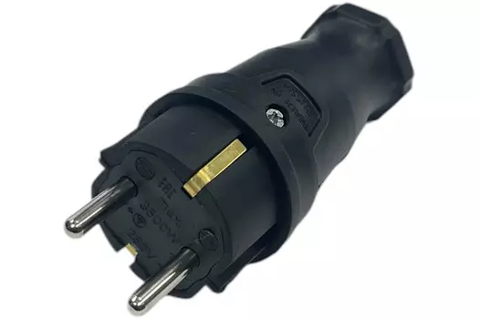 Удлинитель силовой iTOK i-CONNECT-COLOR-SU-KG-215-1-44-10-BLACK тип SU серии iCONNECT COLOR без земли КГтп-ХЛ 2х1,5 мм 1 гнездо IP44 ГОСТ цвет черный