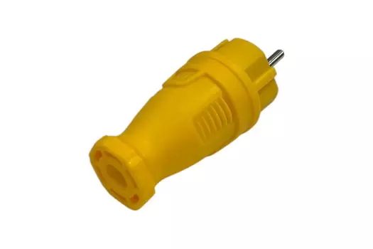 Удлинитель силовой iTOK i-CONNECT-COLOR-SU-PVS-315-1-44-40-YELLOW тип SU серии iCONNECT COLOR с заземлением ПВС 3х1,5 мм 1 гнездо IP44 ГОСТ цвет желты